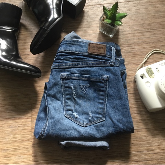 Guess Denim - Guess ripped jeans